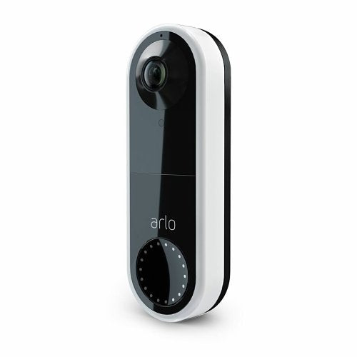 Arlo AVD1001-100NAS Essential Wired Video Doorbell, White