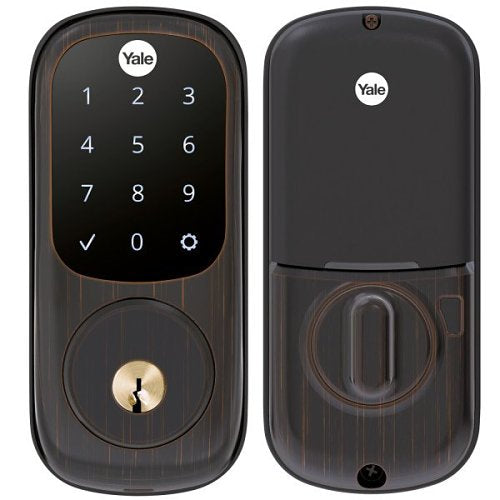 Yale YRD226-CBA-0BP Assure Lock SL Touchscreen Deadbolt with Wi-Fi and Bluetooth, Oil Rubbed Bronze