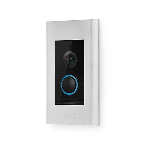 Ring Elite Video Doorbell, Satin Nickel (8VR1E7-0EN0)